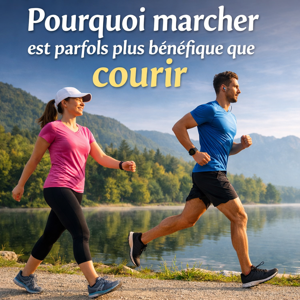Pourquoi marcher est parfois plus bénéfique que courir