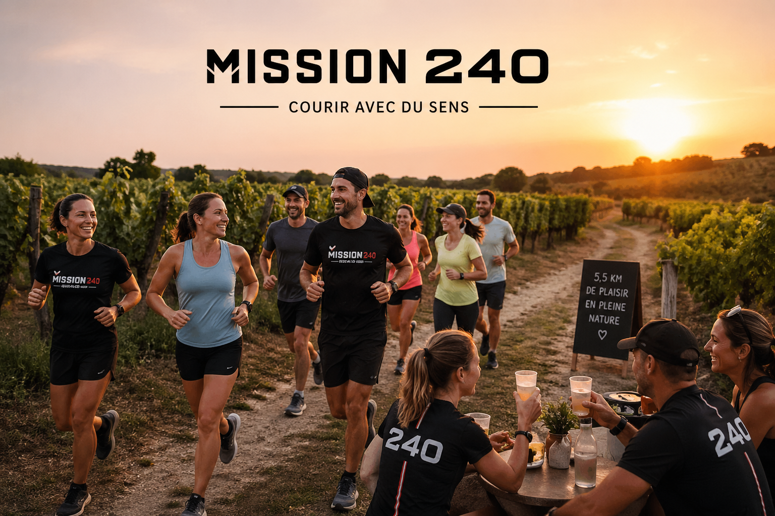Running à Vendres : débuter la course à pied avec les 240 Social Run