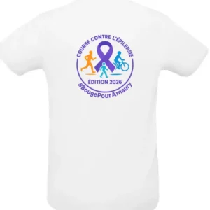 T-shirt officiel Bouge pour Amaury 2026