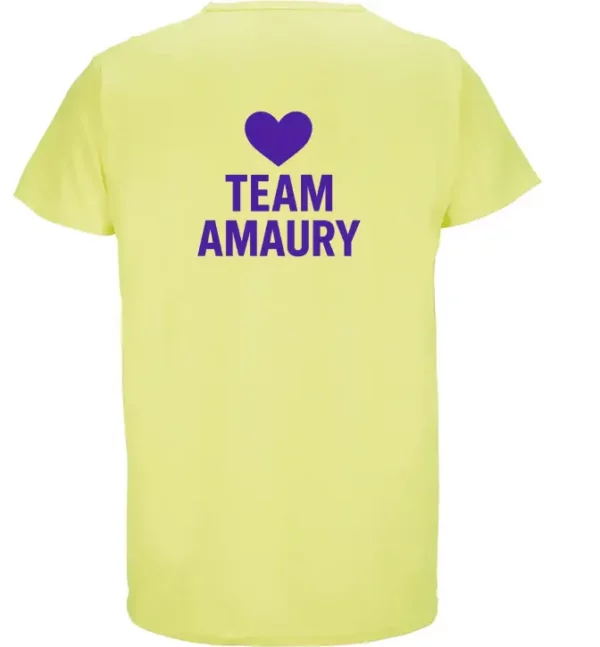 T-shirt Team Amaury – Soutien solidaire – Image 3
