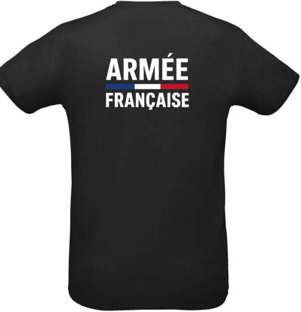 T-shirt Noir – Armée Française