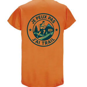 T-shirt Je peux pas, j’ai trail