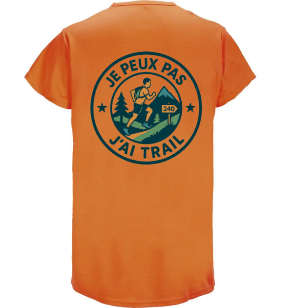T-shirt Je peux pas, j’ai trail – Image 8