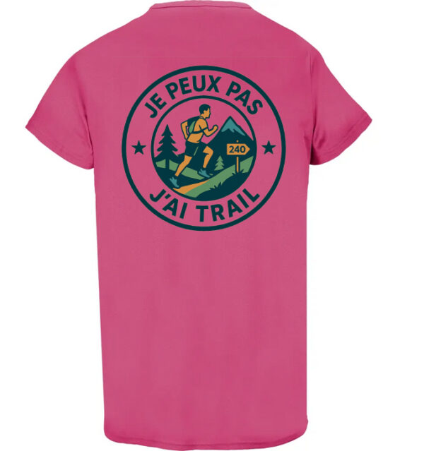 T-shirt Je peux pas, j’ai trail – Image 6