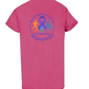 T-shirt officiel Bouge pour Amaury 2026