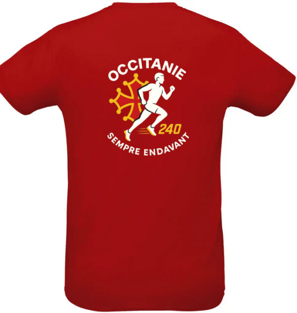 T-shirt running Occitanie – Image 5