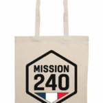 Tote bag solidaire Mission 240