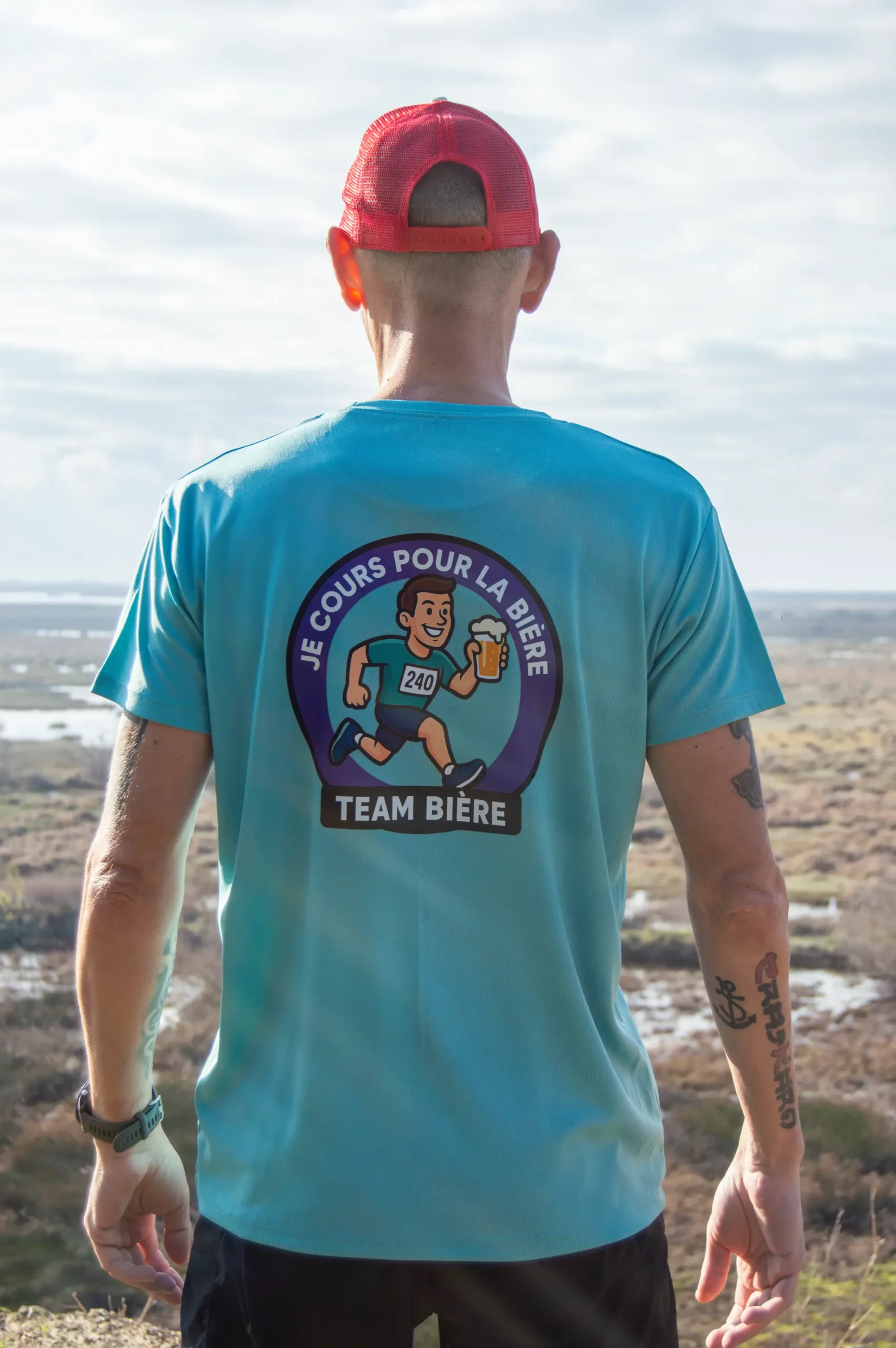 T-shirt Team bière