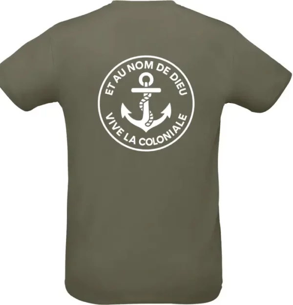 T-shirt militaire Coloniale – Image 5