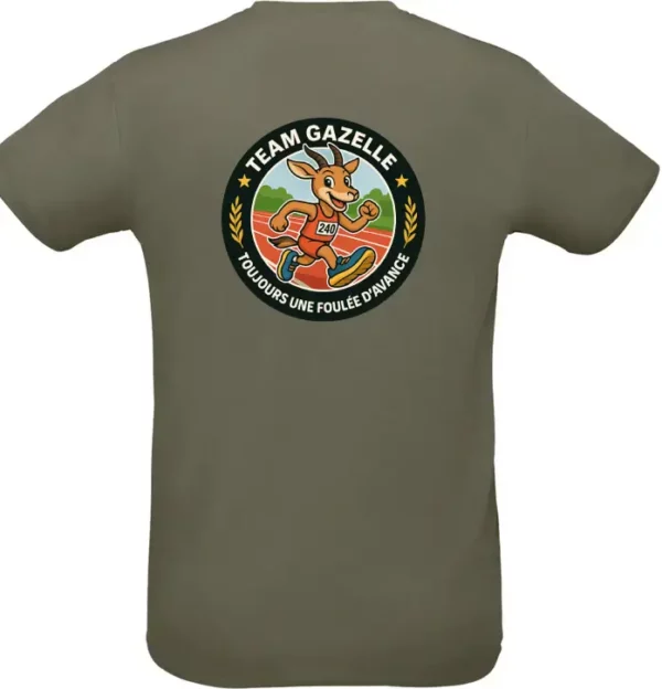 T-shirt Team Gazelle – "Toujours une foulée d’avance" – Image 12
