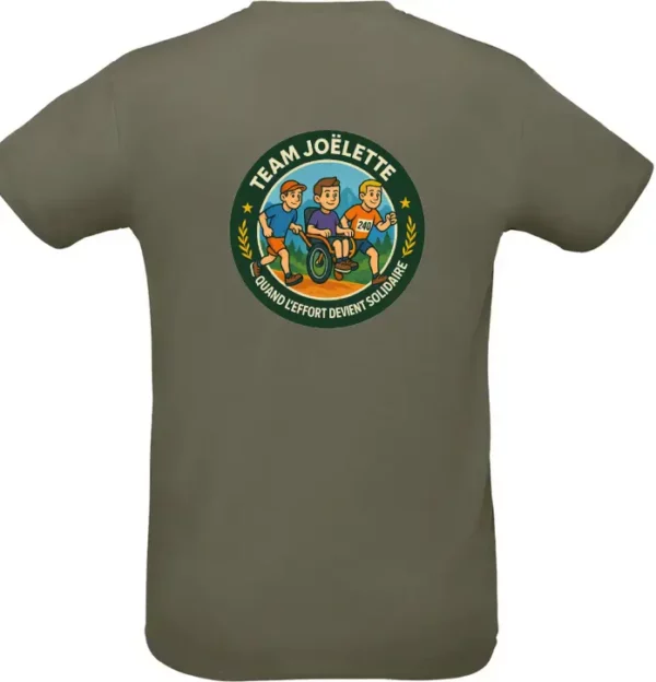 T-shirt Team Joëlette – "Quand l’effort devient solidaire" – Image 13