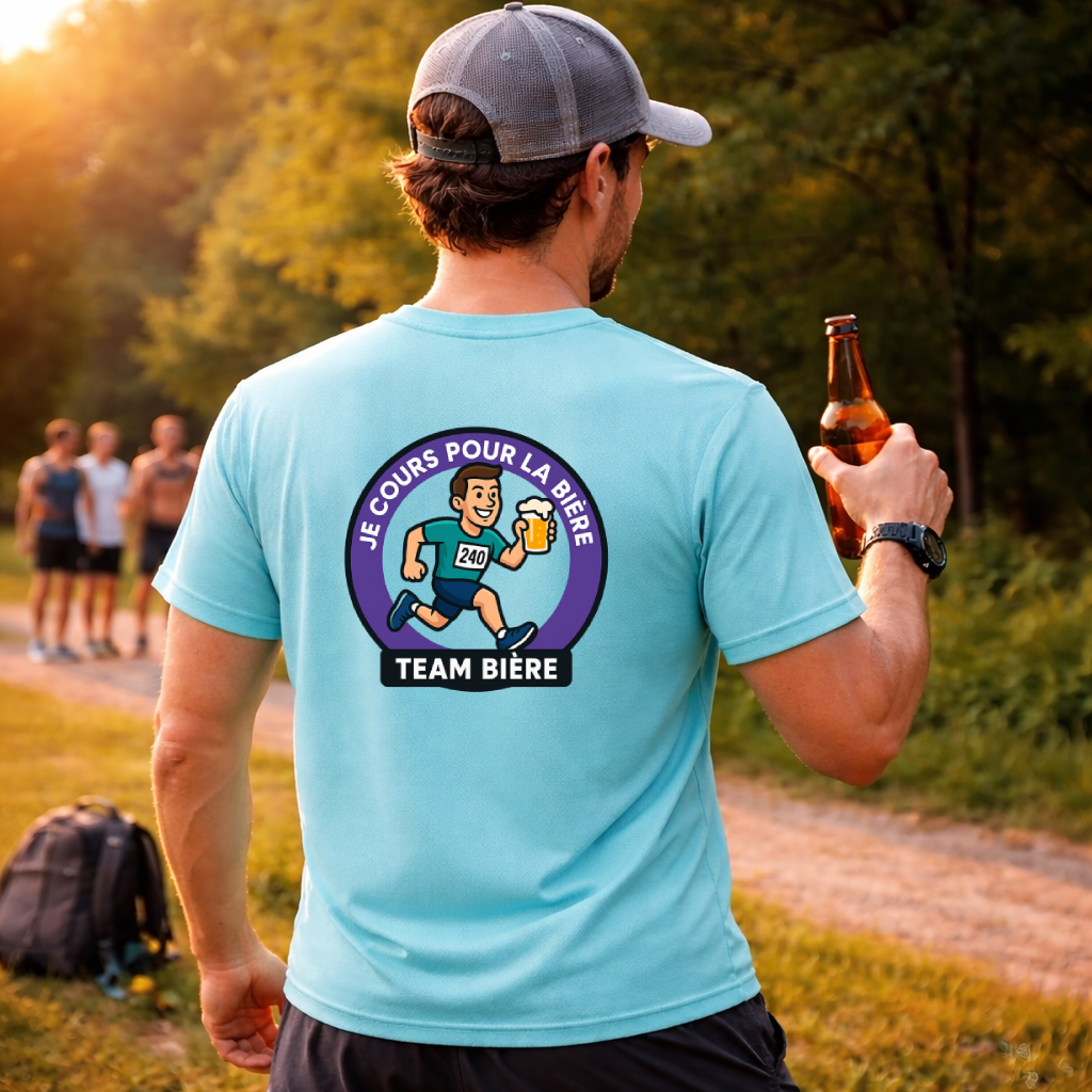 T-shirt Team bière
