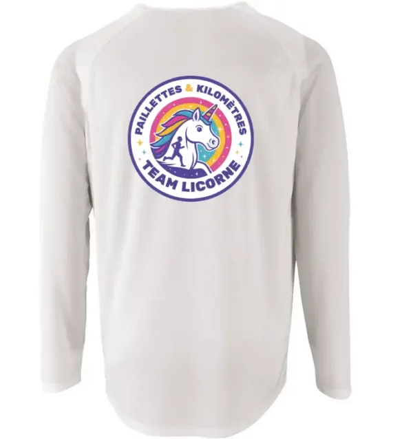 T-shirt manches longues – Team Licorne – Image 6