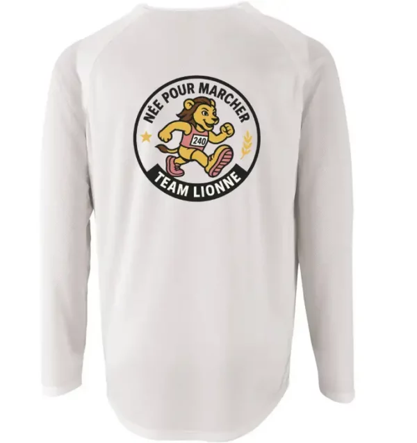 T-shirt manches longues – Team Lionne