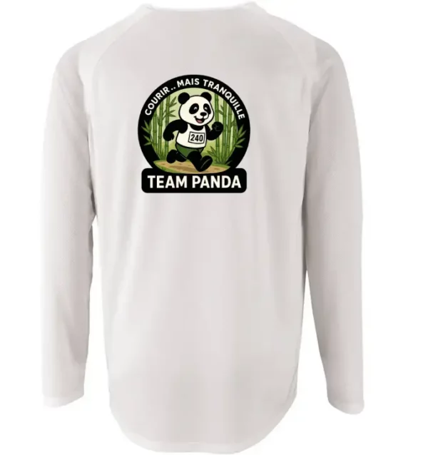 T-shirt manches longues – Team Panda – Image 6