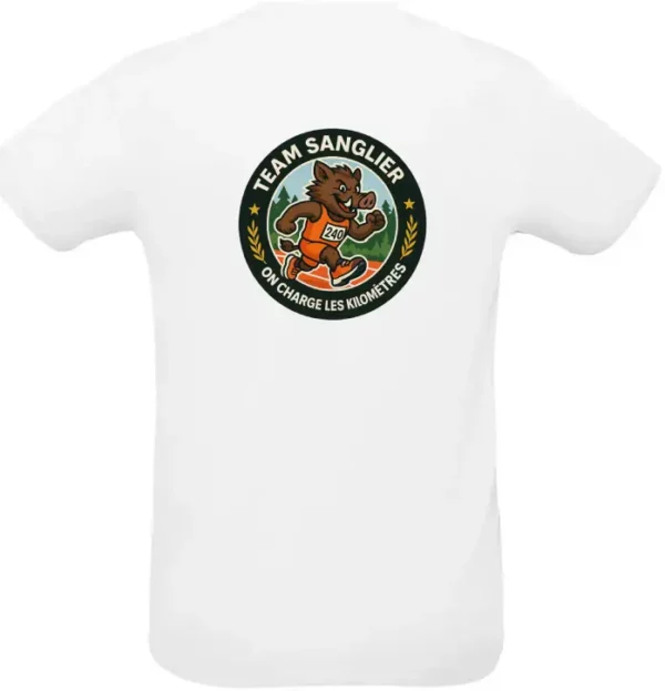 T-shirt Team Sanglier – "On charge les kilomètres" – Image 12