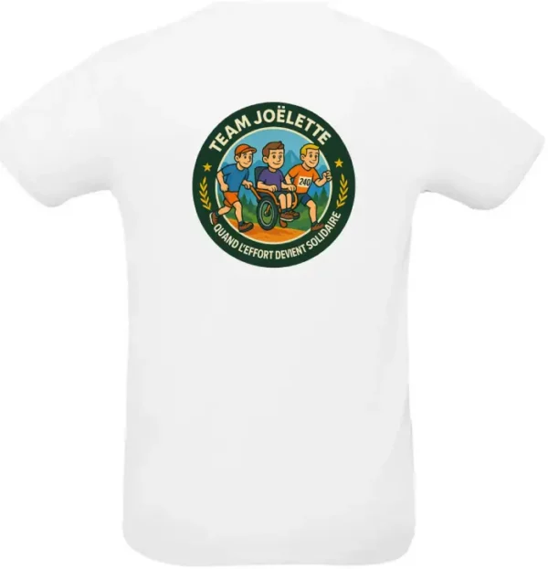 T-shirt Team Joëlette – "Quand l’effort devient solidaire" – Image 12