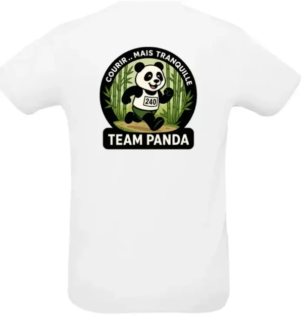 T-shirt Team Panda