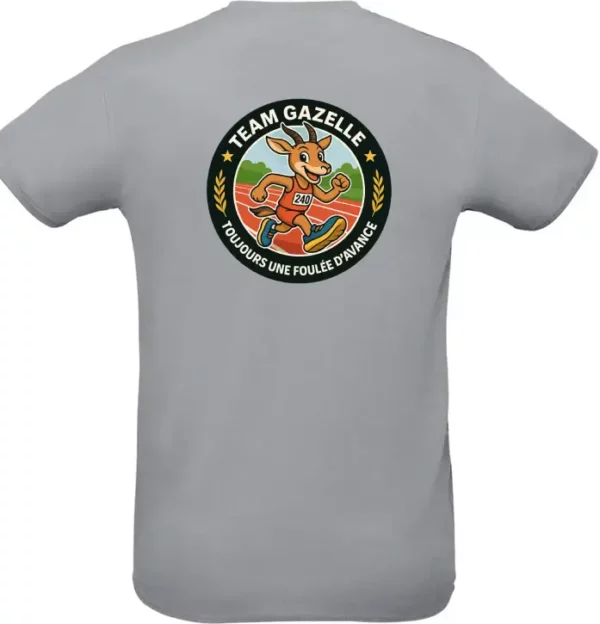 T-shirt Team Gazelle – "Toujours une foulée d’avance" – Image 10