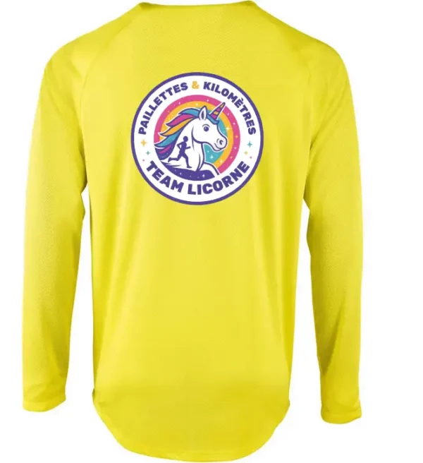 T-shirt manches longues – Team Licorne – Image 5