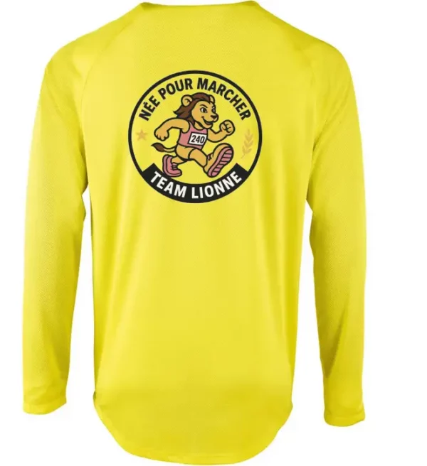 T-shirt manches longues – Team Lionne – Image 2