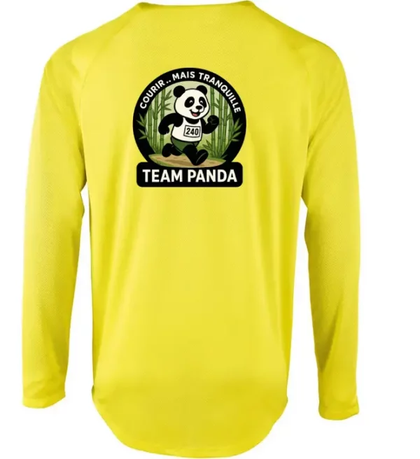 T-shirt manches longues – Team Panda
