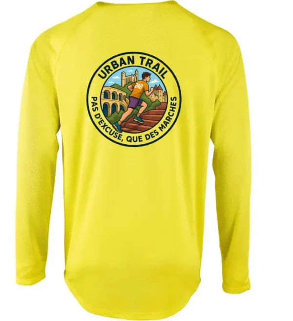 T-shirt manches longues – Team Urban Trail – Image 7