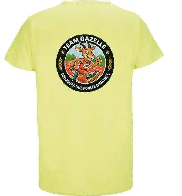 T-shirt Team Gazelle – "Toujours une foulée d’avance" – Image 9