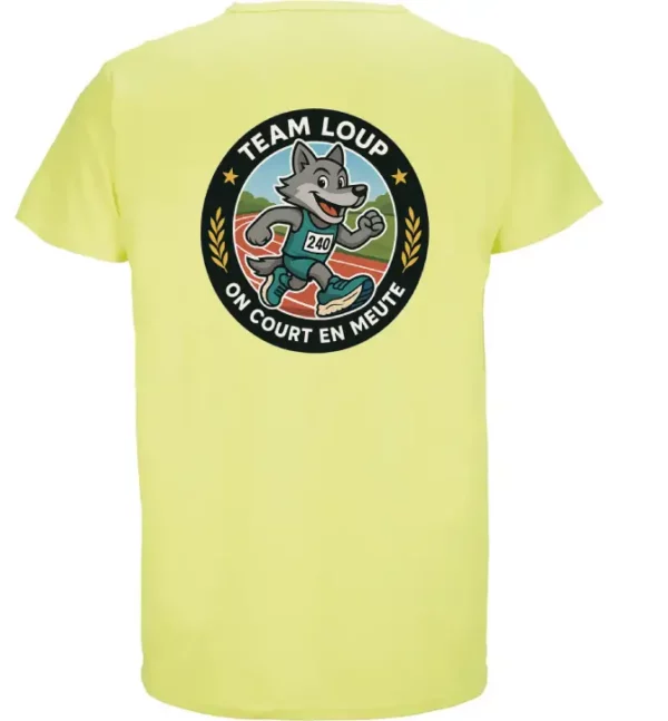T-shirt Team Loup – "On court en meute" – Image 10