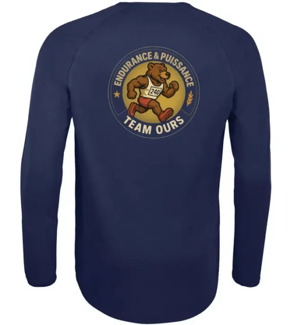 T-shirt manches longues – Team Ours – Image 3
