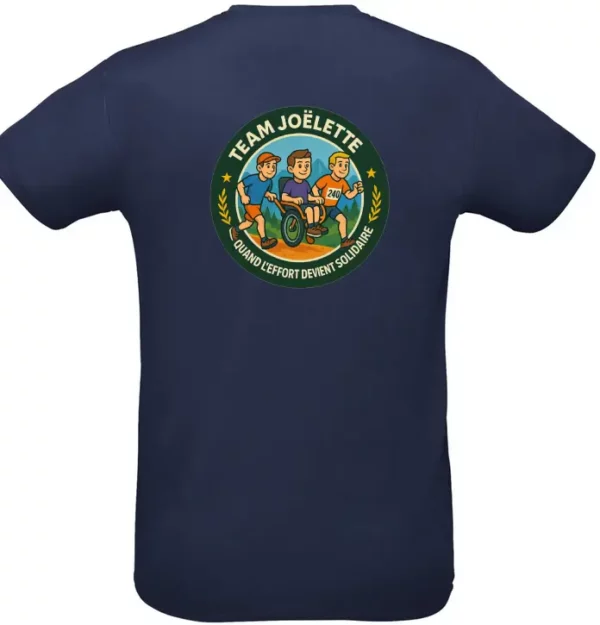 T-shirt Team Joëlette – "Quand l’effort devient solidaire" – Image 9