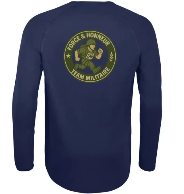 T-shirt manches longues – Team Militaire – Image 6