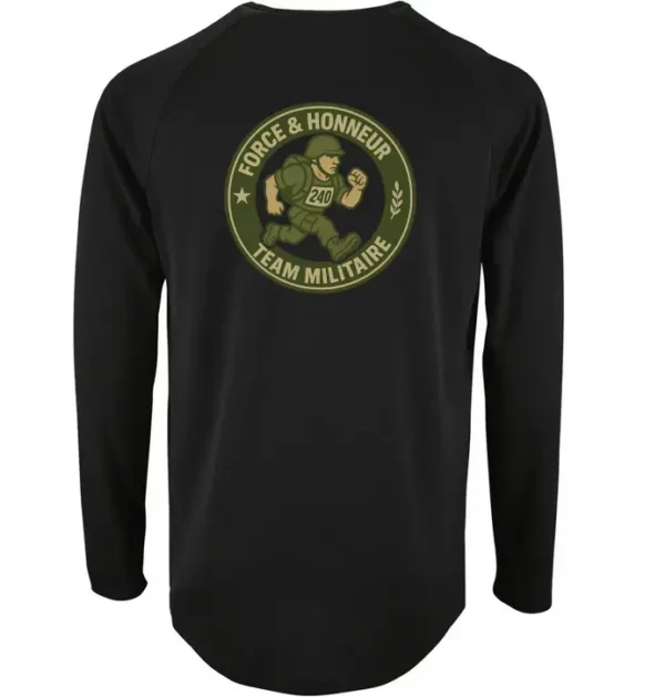 T-shirt manches longues – Team Militaire