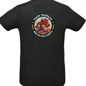 T-shirt Team Taureau – "Rien ne nous arrête"