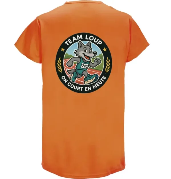 T-shirt Team Loup – "On court en meute" – Image 7