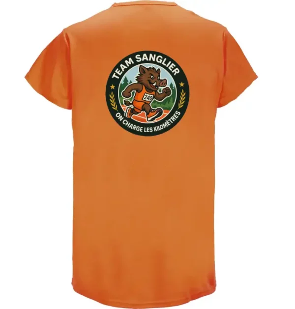 T-shirt Team Sanglier – "On charge les kilomètres"