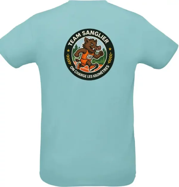 T-shirt Team Sanglier – "On charge les kilomètres" – Image 2