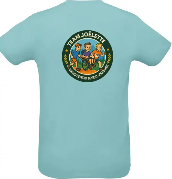 T-shirt Team Joëlette – "Quand l’effort devient solidaire" – Image 2