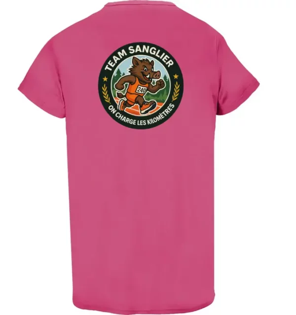 T-shirt Team Sanglier – "On charge les kilomètres" – Image 6