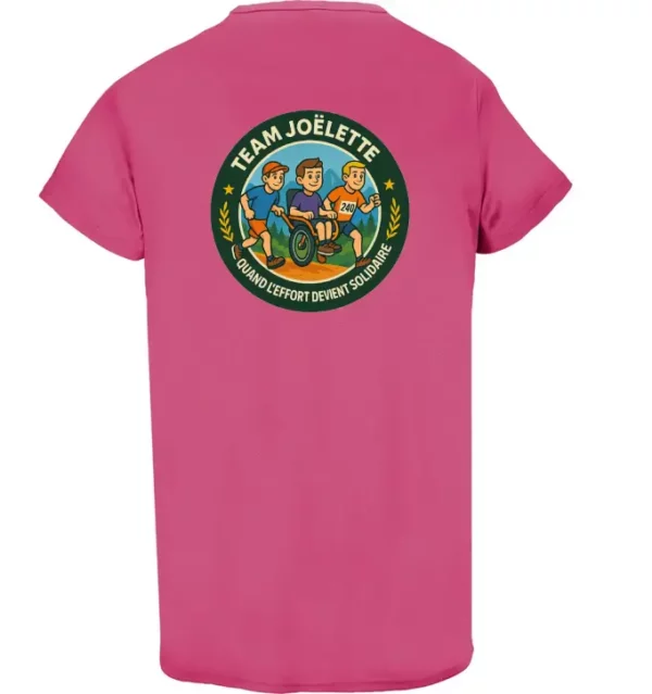 T-shirt Team Joëlette – "Quand l’effort devient solidaire" – Image 6