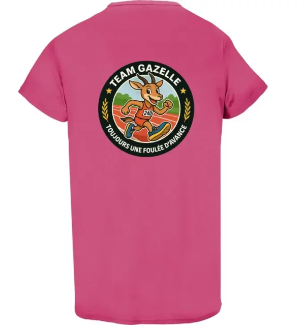 T-shirt Team Gazelle – "Toujours une foulée d’avance" – Image 6