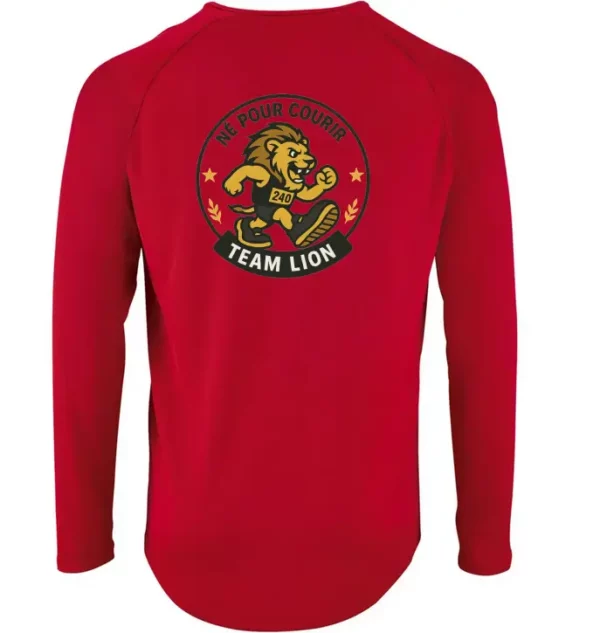 T-shirt manches longues – Team Lion – Image 3