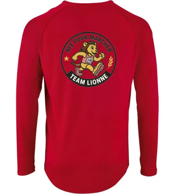 T-shirt manches longues – Team Lionne – Image 3