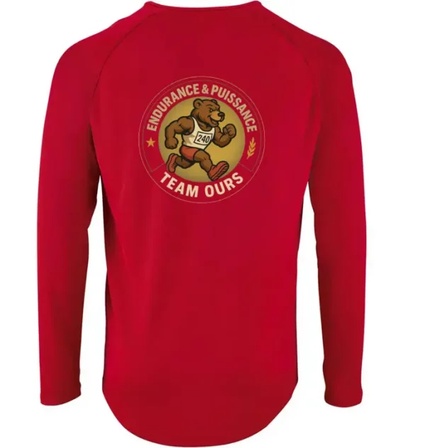 T-shirt manches longues – Team Ours