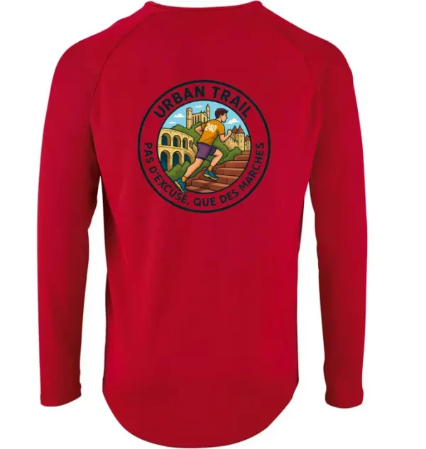 T-shirt manches longues – Team Urban Trail – Image 8