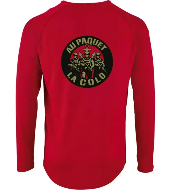 T-shirt manches longues – Au Paquet la Colo – Image 4