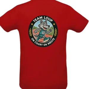 T-shirt Team Loup – "On court en meute"