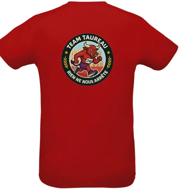 T-shirt Team Taureau – "Rien ne nous arrête" – Image 5