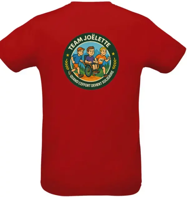T-shirt Team Joëlette – "Quand l’effort devient solidaire" – Image 5