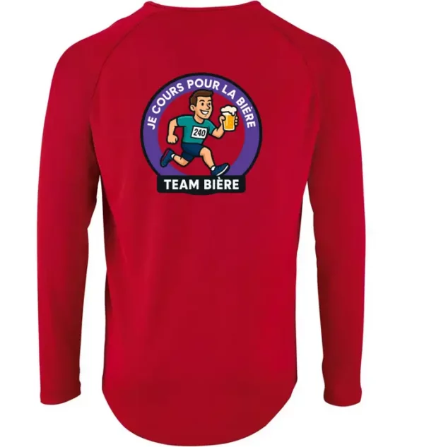 T-shirt Manche Longue - Team Bière – Image 10